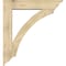 Ekena Millwork Thorton Traditional Rough Sawn Bracket w/ Offset Brace, Douglas Fir, 8"W x 40"D x 44"H BKT0806X40X44THR01RDF - alternate 2